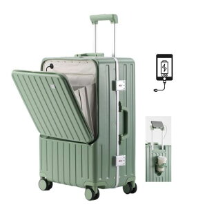 [Yuweijie] �X�[�c�P�[�X �t�����g�I�[�v�� �@���������� usb�|�[�g�t�� �L�����[�P�[�X ���킢�� �L�����[�o�b�O �J�b�v�z���_�[�t�� �A���~�t���[���^�C�v �n�[�h �O�J�� �p�\�R�����[�|�c