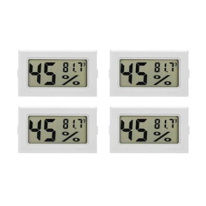 LCD �f�W�^�������x�v �u���b�N �����Z���T�[�^�~�j 4 �Z�b�g LR44 �d�r���� -50°C~100°C/10%~99% RH 10 �b�X�V �ƒ�E�y�b�g����E�����E���C���Z���[�E�①�ɑΉ�