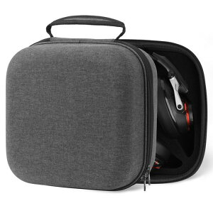 Geekria Shield �w�b�h�z���P�[�X �[���n�C�U�[ Sennheiser HD 820�AHD 800 S�AHD 660 S�ȂǂɑΉ� �[ �P�[�u�����[�t���n�[�h�V�F���E�g���x���L�������O�P�[�X(�_�[�N�O���[)