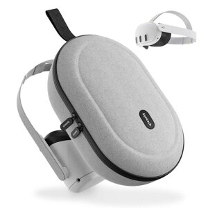 Syntech �n�[�h�L�������O�P�[�X�Ή�Meta Quest 3S/3/Oculus Quest 2 VR �Q�[�~���O�w�b�h�Z�b�g�p�A�O���[�A�G���[�g�X�g���b�v�ɂ͑Ή����Ă��܂���