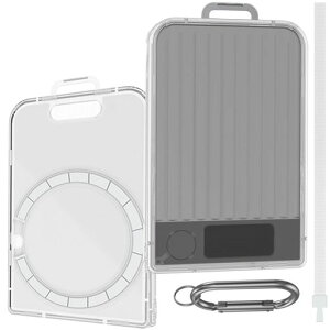 GYOKUYU For PLAUD Note Pro/PLAUD Note �ی�J�o�[�y�}�O�l�b�g�����O�����z�J���r�i�t�� �l�b�N�X�g���b�v�t�� �P�[�X �����h�~ PC�f�� �y�� �V���v���f�U�C���ی�P�[�X (�N���A)