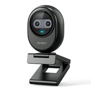 EMEET web�J���� 4K ���E���̃f���A���J�������� �u���b�N