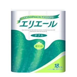 �G���G�[�� �g�C���b�g�y�[�p�[ 30mx18���[�� �_�u�� �p���v100% �����b�N�X���̂��鍁��