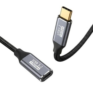 USB-C & USB-C �����P�[�u�� 2M Type-c �����R�[�h USB3.2 Gen2(10Gbps) 100W PD�}���[�d �����ϋv�i�C���� MacBook