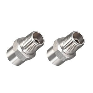 METALLIXITY �R�[���X�v���[�m�Y���`�b�v(3 mm/0.12�C���`)2�Z�b�g �X�e�����X�| 1/8 BSPT �L�p�����m�Y�� - �ƒ�p���E���|�p �V���o�[