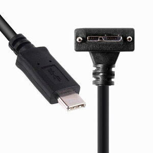 CY�P�[�u��5 Gbps USB-C Type-C�{�̂���Micro USB 3.0�X�N�����[��90�x���p�����t���A�H�Ɨp�J�����X�g���[�W�Ɏg�p