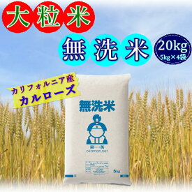 無洗米 お米 大粒米 2023年産 米国カリフォルニア産 カルローズ 米 送料無料