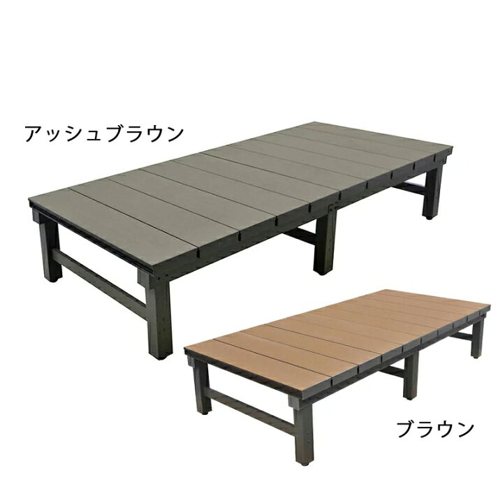 楽天市場】人工木アルミDXデッキT型1890 約幅1800×奥行900×高さ400 