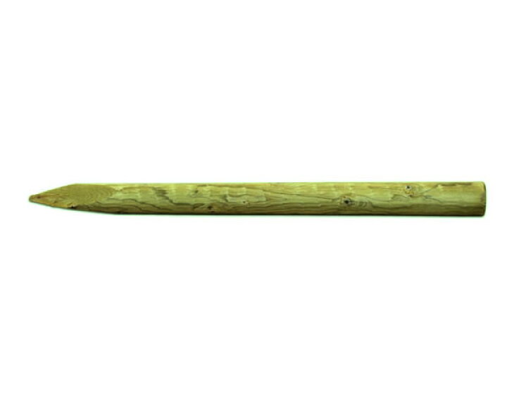 楽天市場】ACQ 丸太杭 【直径約60φ×1200mm】 (10本束) : オカモク楽天 