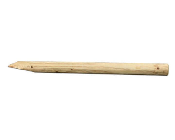 楽天市場】白木 丸太杭 【直径約40φ×600mm】 (10本束) : オカモク楽天 