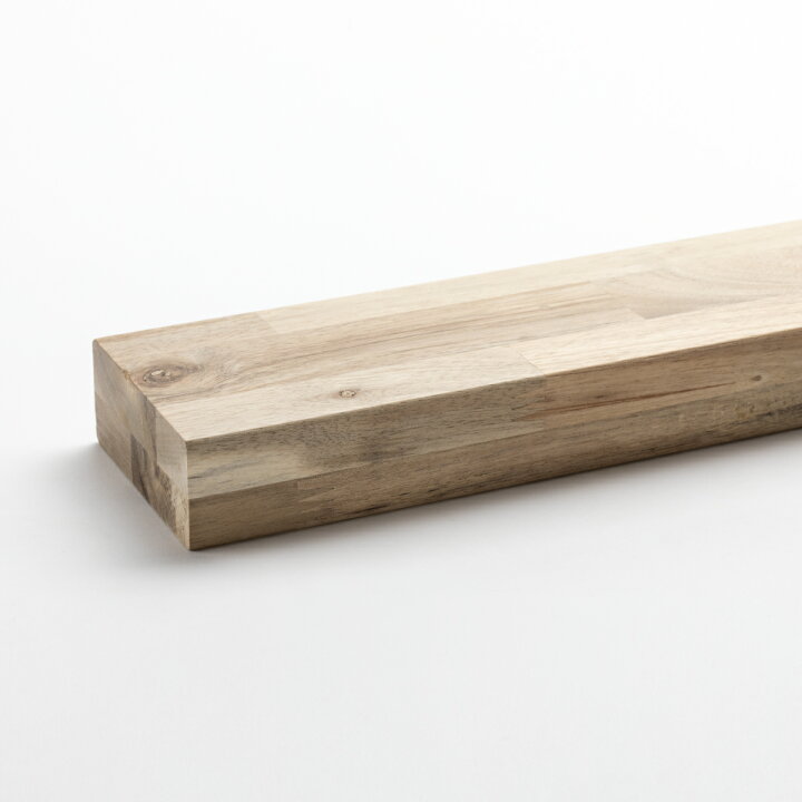 楽天市場】アカシア集成材 ツーバイ材 【38×89×2440mm】2×4（DIY 天板 