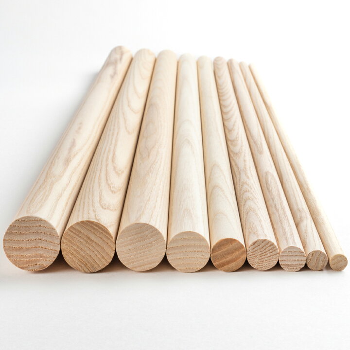 楽天市場】ホワイトアッシュ丸棒 直径10mm 910mm 1820mm DIY 木材 DIY 