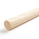 ホワイトアッシュ丸棒 直径30mm 910mm 1820mm DIY 木材 DIY用丸棒材 クラフト用丸棒 ウッドカービング用材 ウッドクラフト材料 高品質アッシュ丸棒