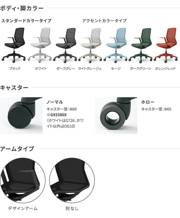 楽天市場】オカムラ CYNARA シナーラ 新仕様 チェア スタンダード 