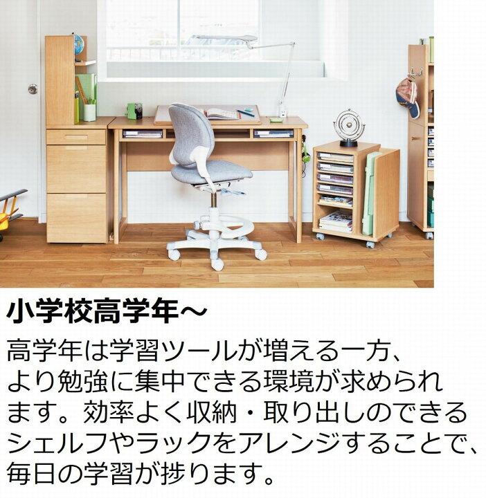 楽天市場 オカムラ K Model2 Kモデル2 トレーワゴン キャスター付き 組立式 配送費込み 86nkac 収納ワゴン デスクワゴン 収納 ラック 学習デスク 勉強机 リビング学習机 ランドセル置き 子供部屋 引き出し付き キャスター付き 新生活 おしゃれ 子供用 木製 シンプル 大人