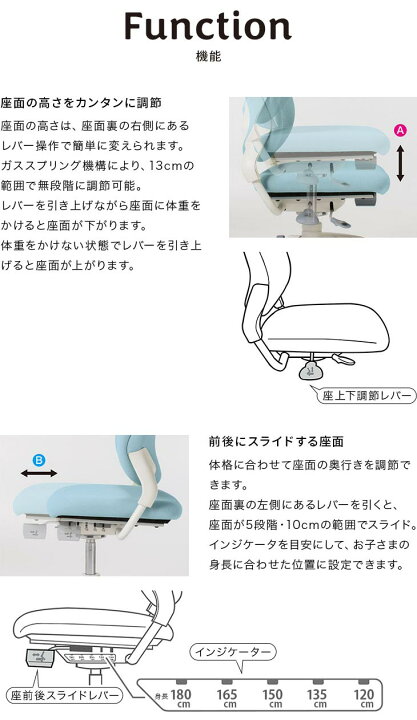 楽天市場】オカムラ okamura テクノキッズチェア ステラ クロスタイプ 