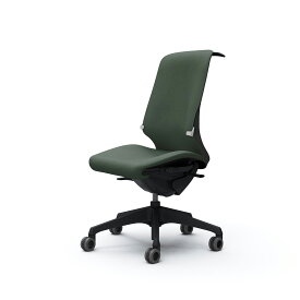 Spher スフィア ハイバック 肘なし 座面奥行調節あり ボディカラー：ブラック キャスター：ウレタン 張地：インターロック ランバーサポート・ハンガー付 CT1BFB