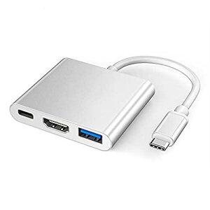USB Type-C to HDMI�ϊ��A�_�v�^,XVZ USB C HDMI ���@�\�ϊ��A�_�v�^�[USB3.1 4K�𑜓x�Ή� Nintendo Switch/Ipad/MacBook air/Pro/Galaxy Note8/S8+/S9+/S10/