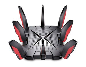 TP-Link WiFi ���[�^�[ WiFi6 PS5 �Ή� ����LAN 11ax AX6600 4804Mbps(HE160)+1201Mbps+574Mbps �g���C�o���h OneMesh�Ή� ���[�J�[3�N Archer GX90