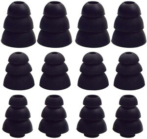 A-Focus 3�t�����W�E�C���[�s�[�X �C���[�`�b�v �C���[�p�b�h ���a��3.8mm �g���v���t�����W �ō��̎Չ��� �V���R���� ���K SML 3�T�C�Y 6�y�A12�Z�b�g JBL T110BT�ASONY MDR�|XB �V���[�Y�ASONY XBA �V