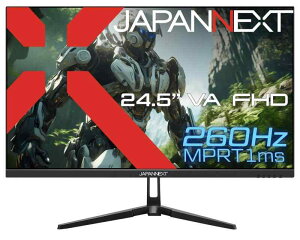 JAPANNEXT 24.5�C���` VA�p�l������ 260Hz�Ή� �t��HD(1920x1080)�𑜓x �Q�[�~���O���j�^�[ JN-V245FHDR260AJ HDMI DP HDR 260Hz