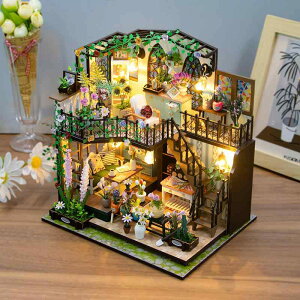 �h�[���n�E�X ���j�Z�b�N�X 3D �~�j�`���A �L�b�g �E�b�h �W�I���} �ؐ� �͌^ DIY �g�ݗ��� 2�K���� �ʑ� �� ���O�n�E�X �ԉ� �h�o�P�[�X �p�Y�� �������� � �m��ߋ� �M�t�g �v���[���g