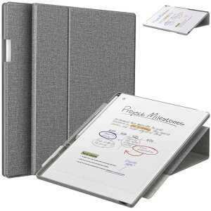 �^�u���b�g�P�[�X reMarkable Paper Pro 11.8�C���` PC�f�� �t���J�o�[ ��]�� �X�^���h�@�\ �����X���[�v �ϏՌ� �h�� ����h�~ �r�W�l�X �V���v�� �u���b�N �O���[ �l�C�r�[ �s���N �u���[ �C�G��