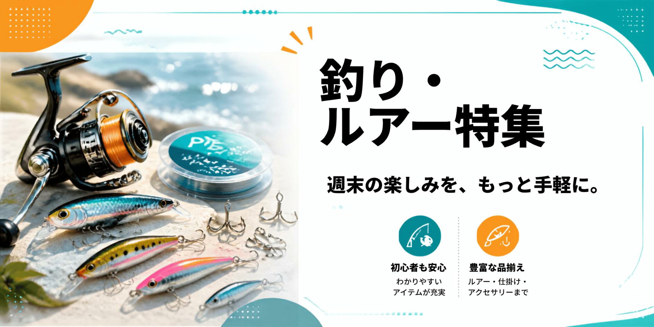 釣り・ルアー特集
