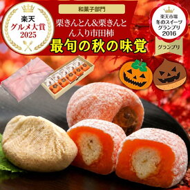 ＼P最大10倍／ 新栗 岐阜中津川栗きんとんスイーツ ハロウィン プレゼント お菓子 和菓子 スイーツ ギフト 高級 誕生日 詰め合わせ ＼2年連続楽天グルメ大賞受賞スイーツグランプリ1位／ 送料無料 岐阜中津川 栗100％ 栗きんとん 5個 栗きんとん入り 市田柿 干し柿 栗柿5個