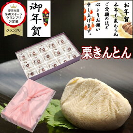 お年賀 ギフト 和菓子 お菓子 秋の味覚！ 秘密のケンミンショーで紹介 岐阜中津川 栗きんとん 誕生日 プレゼント スイーツ お取り寄せ 食べ物 高級 詰め合わせ 御供 送料無料 スイーツグランプリ1位 岐阜中津川 栗 100％ 栗きんとん 15個入