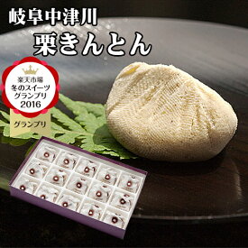 ギフト お菓子 和菓子 スイーツ 和風 個包装 高級スイーツグランプリ1位 お取り寄せ 詰め合わせ 岐阜中津川 栗きんとん 15個入 誕生日 プレゼント 食べ物 お土産 贈り物 結婚内祝い 出産内祝い 栗 100％