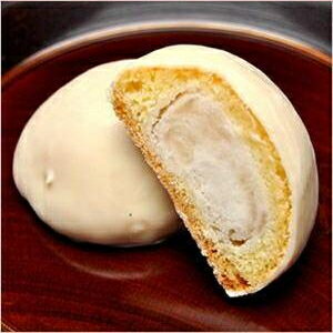 ホワイトチョコレート/ホワイトチョコレート饅頭
