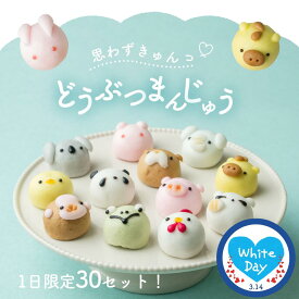 【遅れてごめんね！ホワイトデー！】【週間ランキング1位】選べる どうぶつまんじゅう 苺 抹茶 練乳 かわいいスイーツ お試し 6個入 10個入 饅頭 まんじゅう 動物 和菓子 ギフト 内祝 出産祝い 誕生日 餡子 プレゼント 誕生日 茶道 あんこスイーツ 個包装