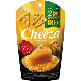 (地域限定送料無料) グリコ 生チーズのチーザ＜チェダーチーズ＞ 14個セット おかしのマーチ (4901005184978sx14k)