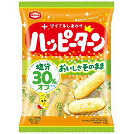亀田製菓 減塩ハッピーターン 83g 12コ入り 2023/02/06発売 (4901313207741)