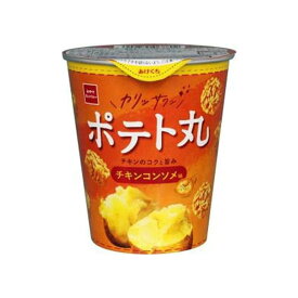 おやつカンパニー ポテト丸 チキンコンソメ味 55g 12コ入り 2024/03/04発売(4902775073523)