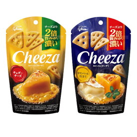 (地域限定送料無料) グリコ 生チーズのチーザ (2種・各7個) セット おかしのマーチ (omtma6890k)