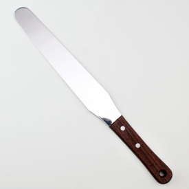 パレットナイフ 木柄＃8 （刃渡り20cm） ステンレス スパチュラ ヘラ お菓子 金属