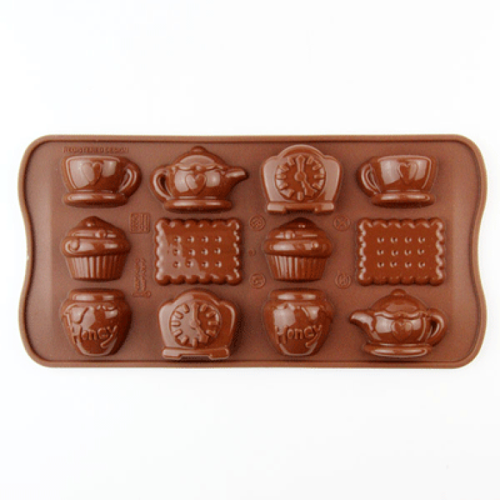 チョコレートモールド 楽天市場】チョコレート型 シリコンモールド Choco Keys（チョコ