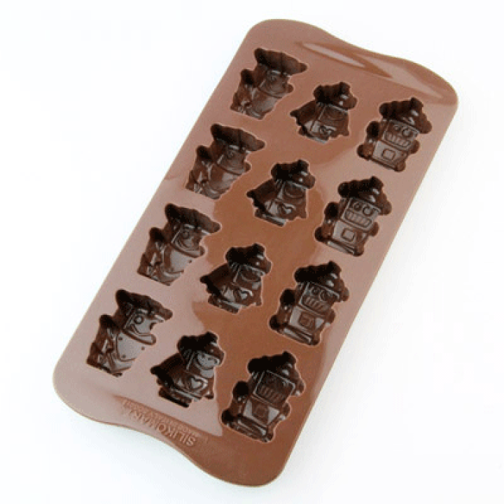 楽天市場】チョコレート型 シリコンモールド ROBOCHOC（ロボット
