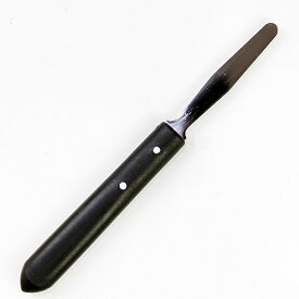ステンレス ミニパレットナイフ 黒柄 刃渡り65mm スパチュラ ヘラ お菓子 金属