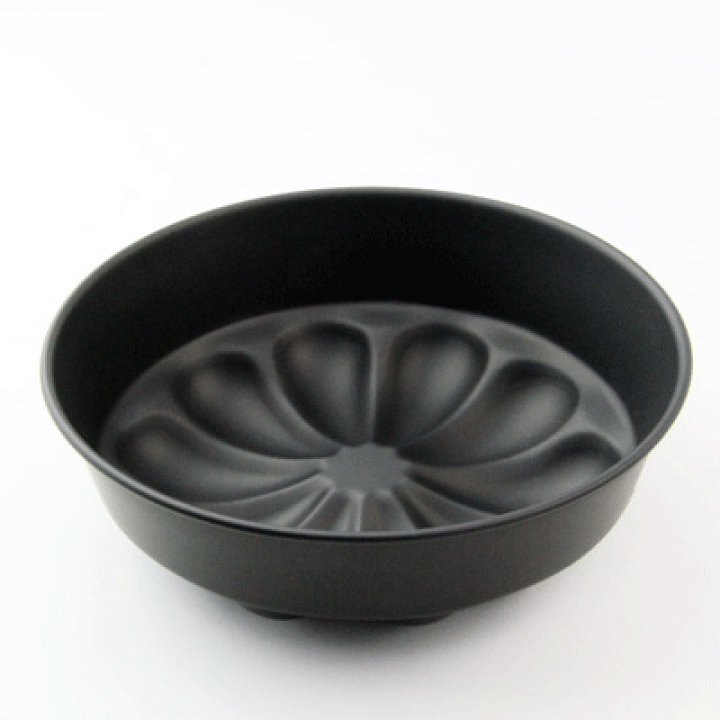 楽天市場】ブラックシリコン加工 Black フラワー型 16cm ケーキ