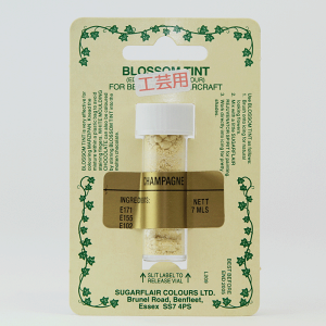 SugarFlair ダスティングカラー CHAMPAGNE シャンパン #2 シュガークラフト(工芸用色素) シュガーフレア お菓子 着色料
