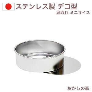 �~�j�f�R���[�V�����^ ���12.5cm No.458 �X�e�����X�� �f�R�^ �X�|���W �P�[�L�^ ���َq �� QueenRose ���� �Z���C���P�[�L