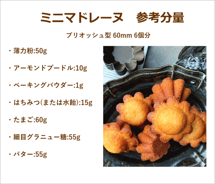 ブリオッシュ型　　146個 楽天市場】フッ素加工 ブリオッシュ型 60mm ゴーベル お菓子 焼き型 金