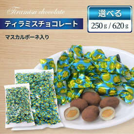 ティラミスチョコレート 日本チョコレート 250g 620g チョコ ダークチョコ マスカルポーネ 個包装 大容量 ワイン 贈り物 プレゼント クリスマス バレンタイン ホワイトデー アーモンド ココア 大容量 業務用 パーティー ばらまき ◇