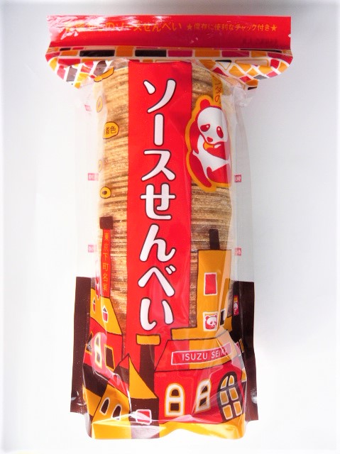 超美品再入荷品質至上 ランキングTOP5 東京下町銘菓 五十鈴製菓 赤パンダのソースせんべい 無着色 132ｇ 駄菓子せんべい
