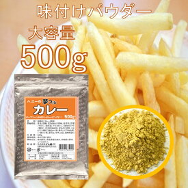 フライドポテト 唐揚げ 味付け パウダー カレー 500g 調味料 シーズニング 夢フル 送料無料 イベント お祭り パーティ 学園祭 文化祭 バザー シャカシャカポテト フリフリポテト 自宅 在宅 業務用 大容量 常温保存