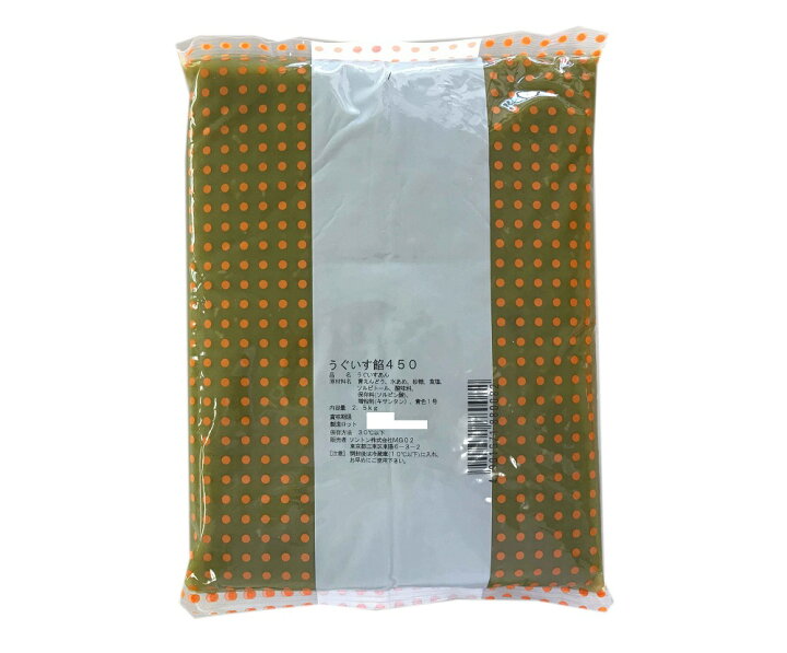 楽天市場 ソントン うぐいすあん 2 5kg 和菓子 パン 材料 業務用 お菓子とパンの材料屋さん
