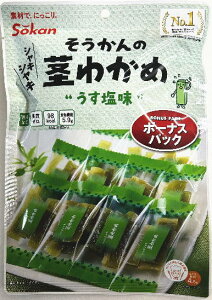 壮関 茎わかめうす塩 105g×12袋